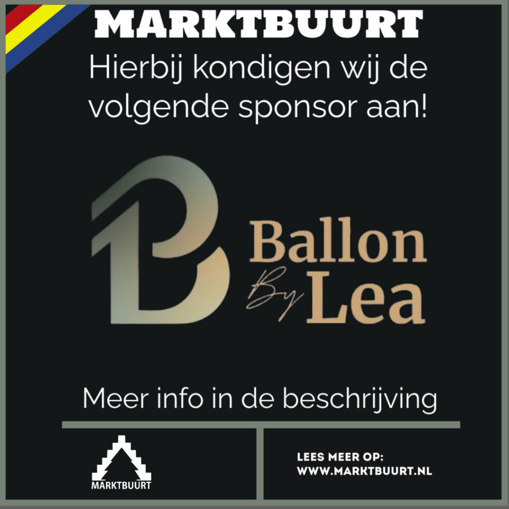 Marktbuurt Sponsor Ballon by Lea