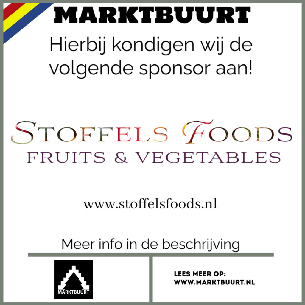 Marktbuurt Sponsor Stoffels Foods