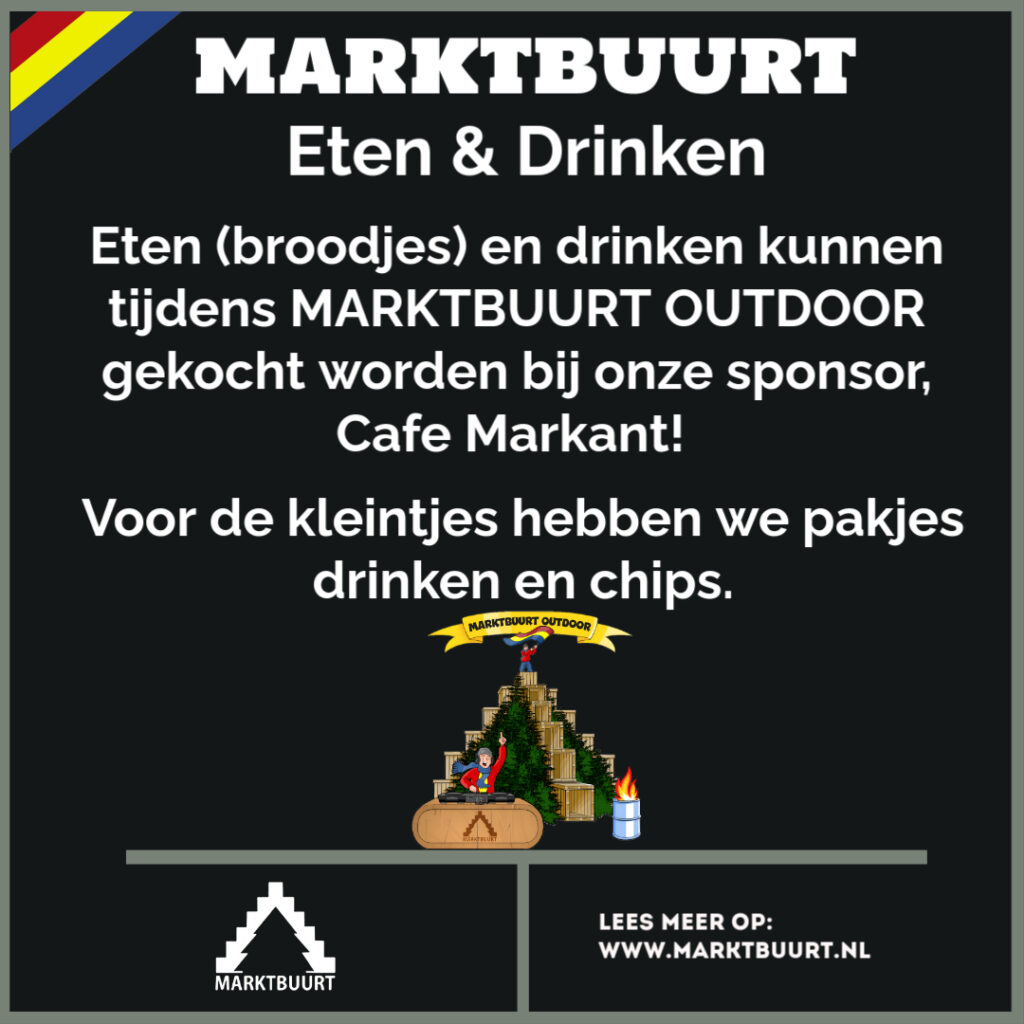 Marktbuurt Aankondiging - EtenDrinken