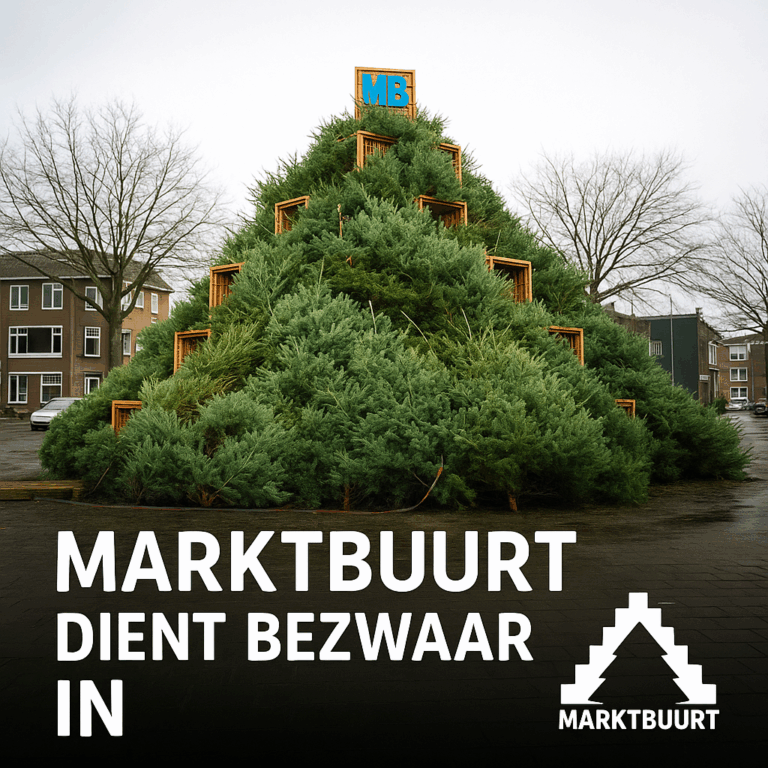 Marktbuurt dient bezwaar in