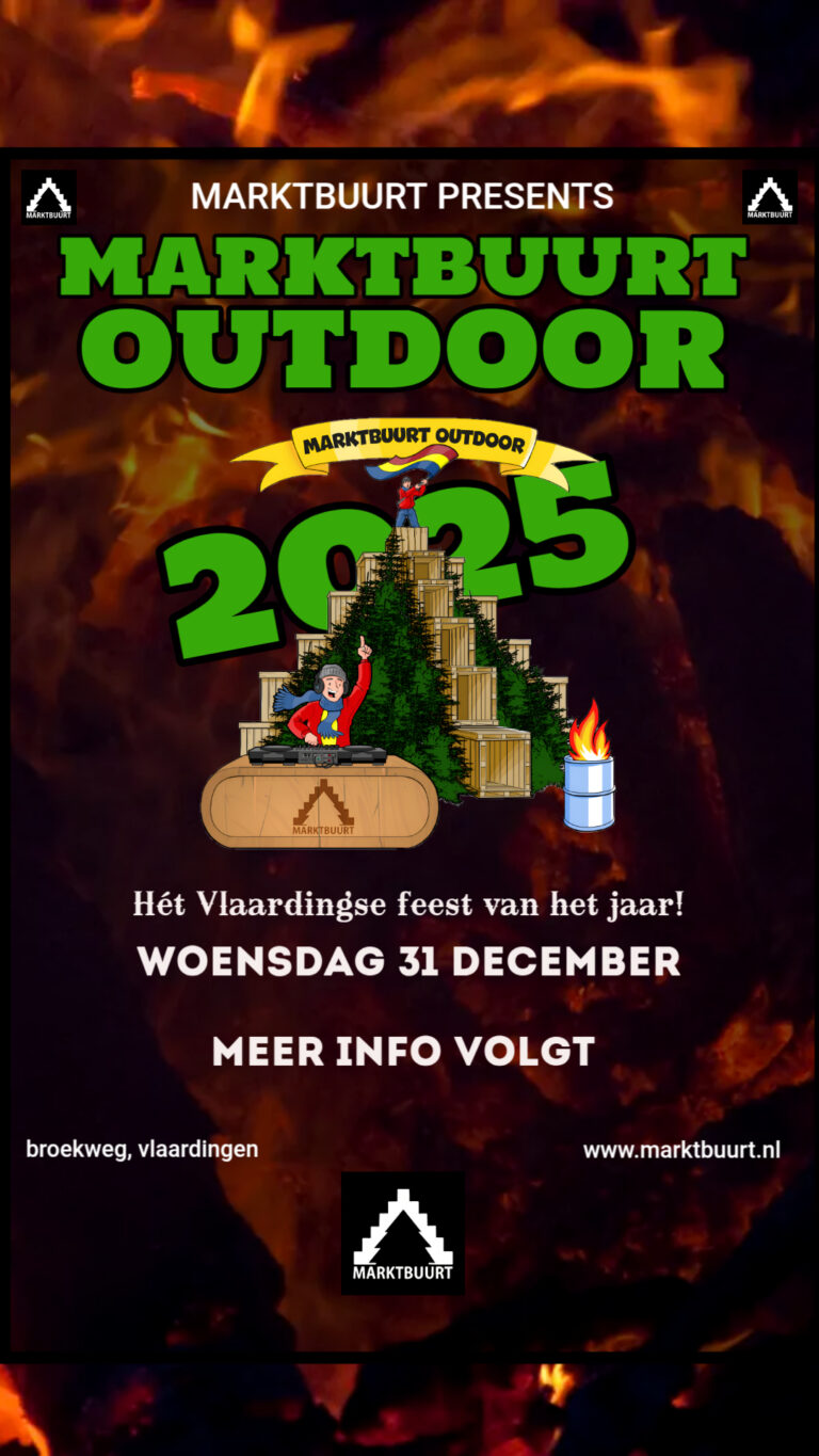 Marktbuurt Outdoor 2025 aankondiging