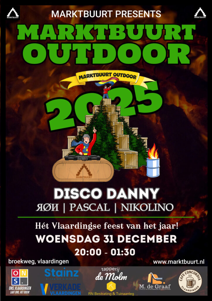 A3 - Marktbuurt Outdoor 2024 met Sponsoren - Avond - online