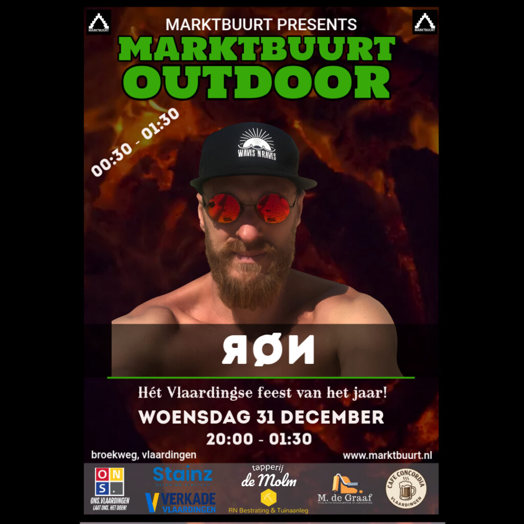 Marktbuurt Outdoor- DJ Aankondiging RON