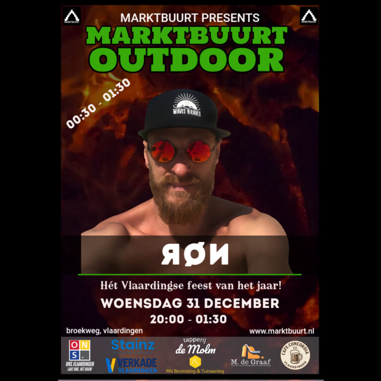 Marktbuurt Outdoor- DJ Aankondiging RON