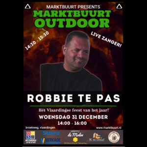 Insta Post - DJ Aankondiging Robbie te Pas bij Marktbuurt Outdoor