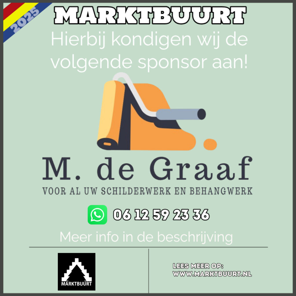 Sponsor M de Graaf 2025