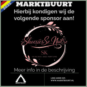 Sponsor Shoesiesz 2025 Marktbuurt Outdoor