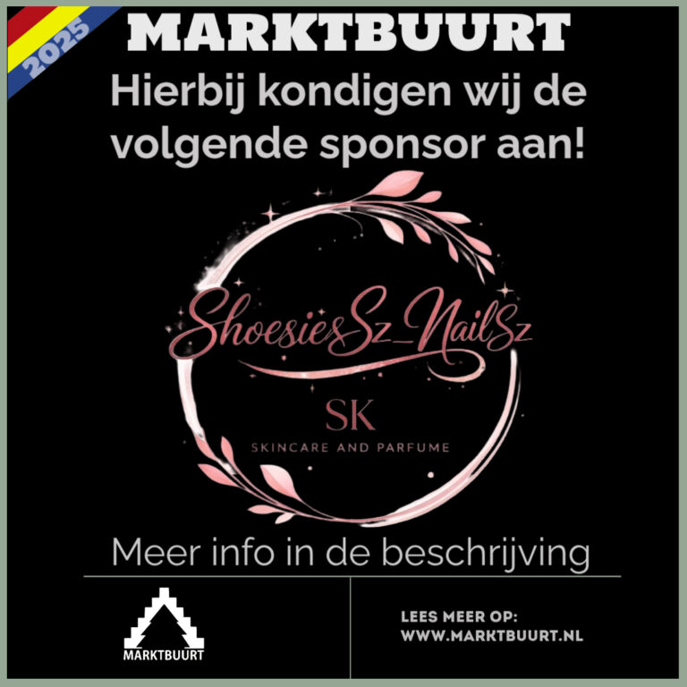 Sponsor Shoesiesz 2025 Marktbuurt Outdoor