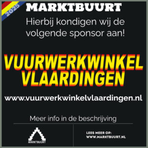 Sponsor VuurwerkWinkel Vlaardingen 2025 Marktbuurt