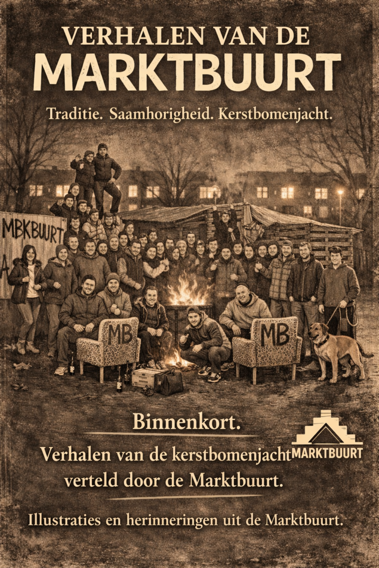 Marktbuurt Schetsen en Quotes