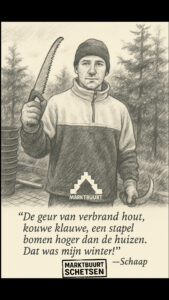 De Marktbuurt Schetsen: Schaap