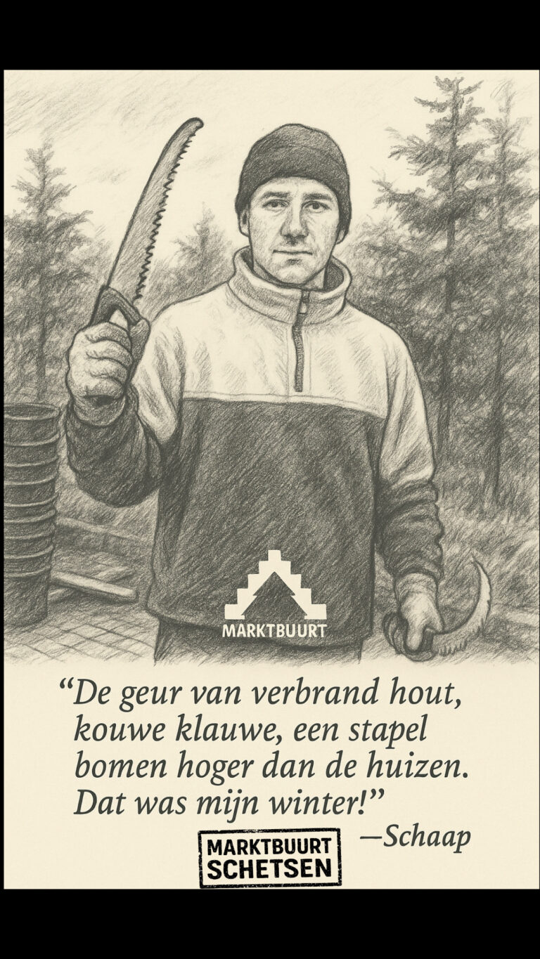 De Marktbuurt Schetsen: Schaap